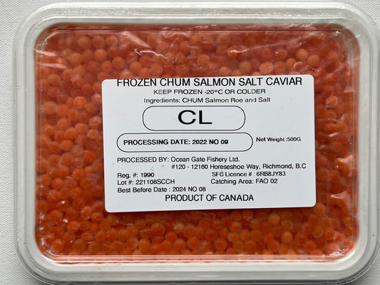 Chum salmon red caviar (CL), 500 g